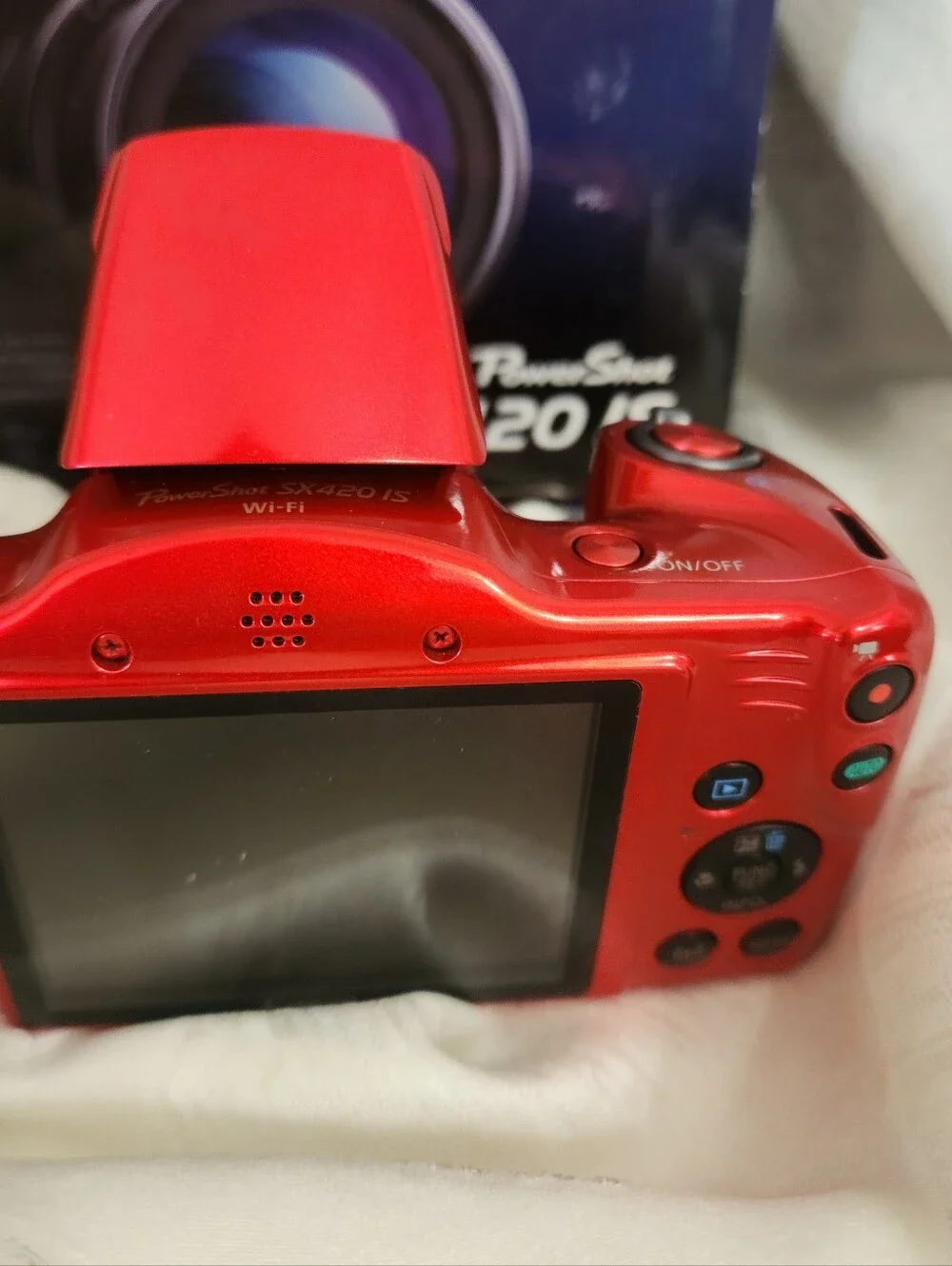 Canon PowerShot SX420 IS Digital Camera Red 42x Zoom 20.0mp